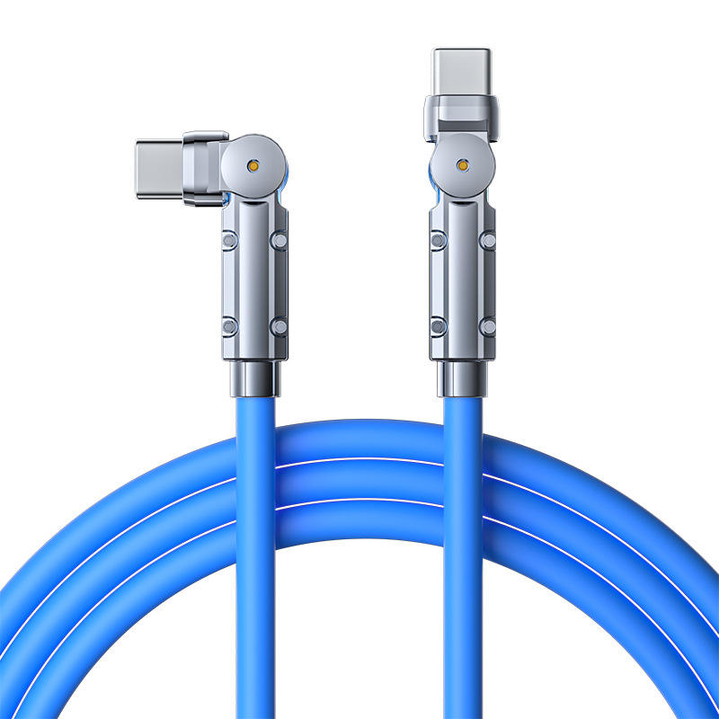 Véritable silicone double courbure c-c-bleu