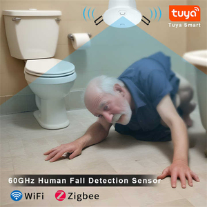 2025 New Tuya APP <strong>Control</strong> 60G WiFi <strong>Zigbee</strong> Elder Care Human Fall <strong>Sensor</strong> Detect People Falling Status Millimeter Radar Detector - Product Image 2