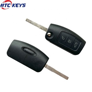 F-ord F-ocus 3 Button Flip Remote <strong>Key</strong> S-hell <strong>Silca</strong>: HU101 - Product Image 4