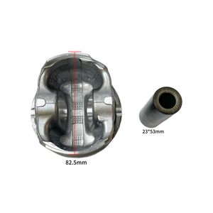 Kusima fabrika EA888 motor parçaları Audi <span class=keywords><strong>VW</strong></span> için 82.5mm silindir halkaları piston kiti 2.0T FSI pin boyutu 21mm 23mm 06L107065D 06K107065T