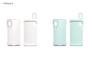 Fashionable Flashing Fill Light Selfie Beauty LED Case Flash Mobile Phone case Protective <strong>Shell</strong> for Iphone11 12 - Product Image 6