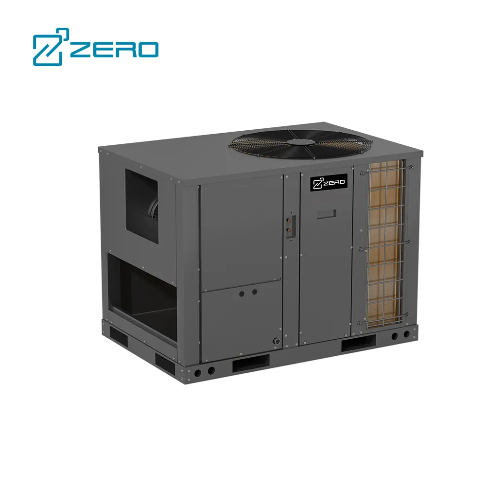 Zero Commercial ON / OFF Unidades Pacote AC Ar Condicionado HVAC Ar Refrigerado Rooftop Ar Condicionado