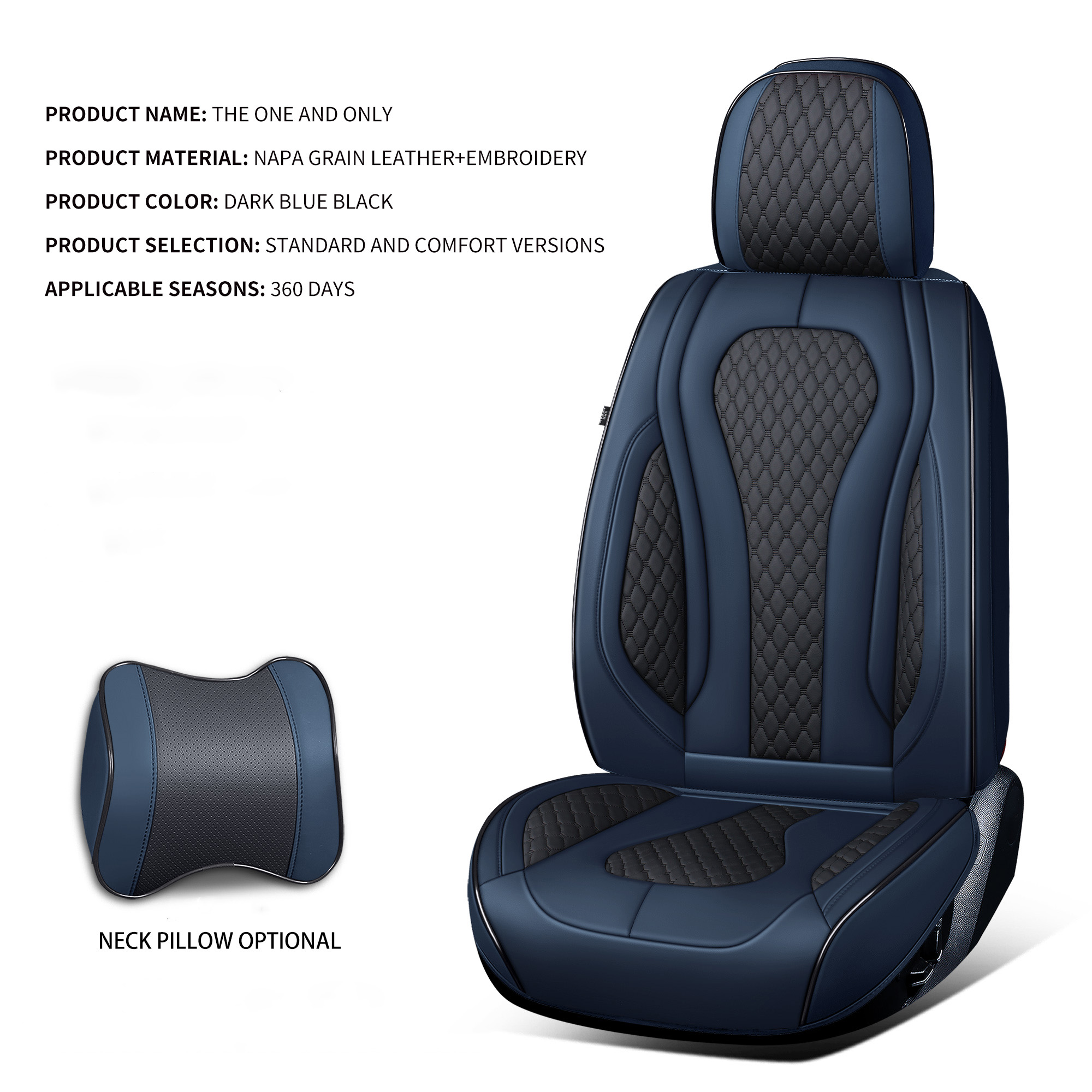 Blue (without pillow)