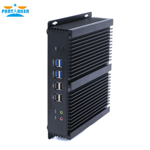 Fanless <strong>Desktop</strong> Industrial Mini PC with Intel I3-4005U Core I4 Processor 8GB Video <strong>Memory</strong> HDD Windows OS Connectivity Via WiFi - Product Image 5