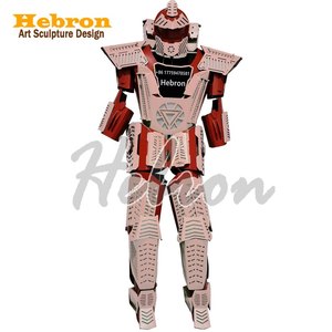 Ballsaal blinkende Roboter LED Kostüm Licht passt Programmierung Controller setzt Helm Halloween Cosplay Nachtclub Kleidung - Product Image 6