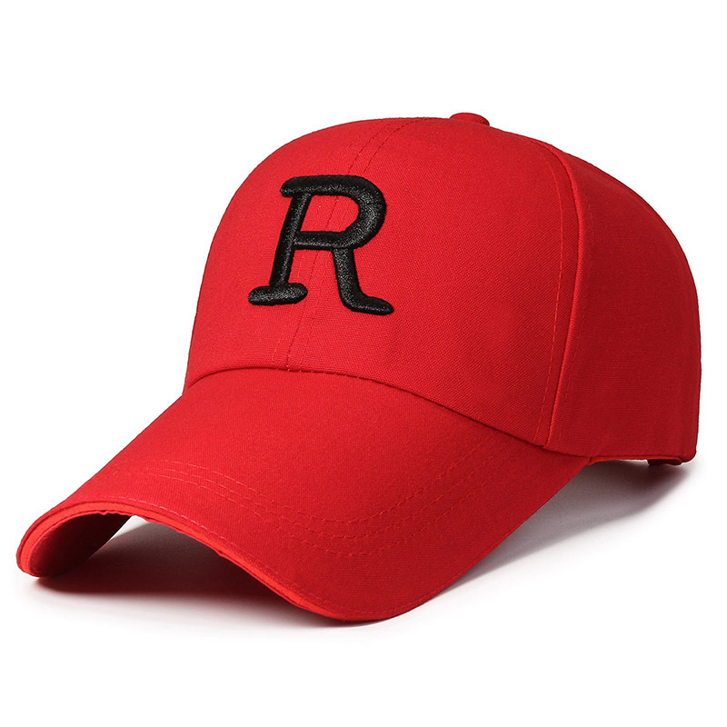 R marked in red