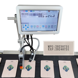 Máquina de codificación de código de barras de caducidad de fábrica INCODE TIJ, dispositivo de código de barras y fecha, impresora de inyección de tinta para línea de montaje de producción de plástico - Product Image 4