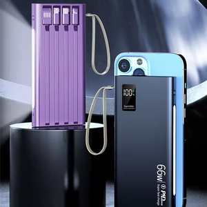 PD 22.5W Super Fast Charging High Capacity 40000mAh Portable Power Bank with Charging Cable 5 <strong>Output</strong> 3 <strong>Input</strong> - Product Image 4