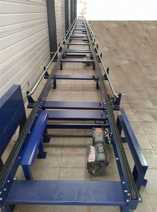 Logistic Pallet Sorting Gravity Galvanized Roller Conveyor System Logistics Warehouse <strong>Automatic</strong> Pallet Roller Conveyor Low Price - Product Image 6
