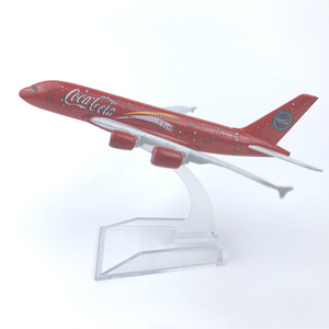 16 CMダイキャストリトルエアカフェモデルコココーラUPS DHL Fedex Pesi Livery for Wholesale Accept OEM Custom - Product Image 3