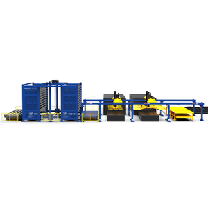 Automatisierung Zwei-Schlepp-Zwei-Lade-und Entlade geräte für Lasers chneid maschinen und andere CNC-Maschinen - Product Image 4