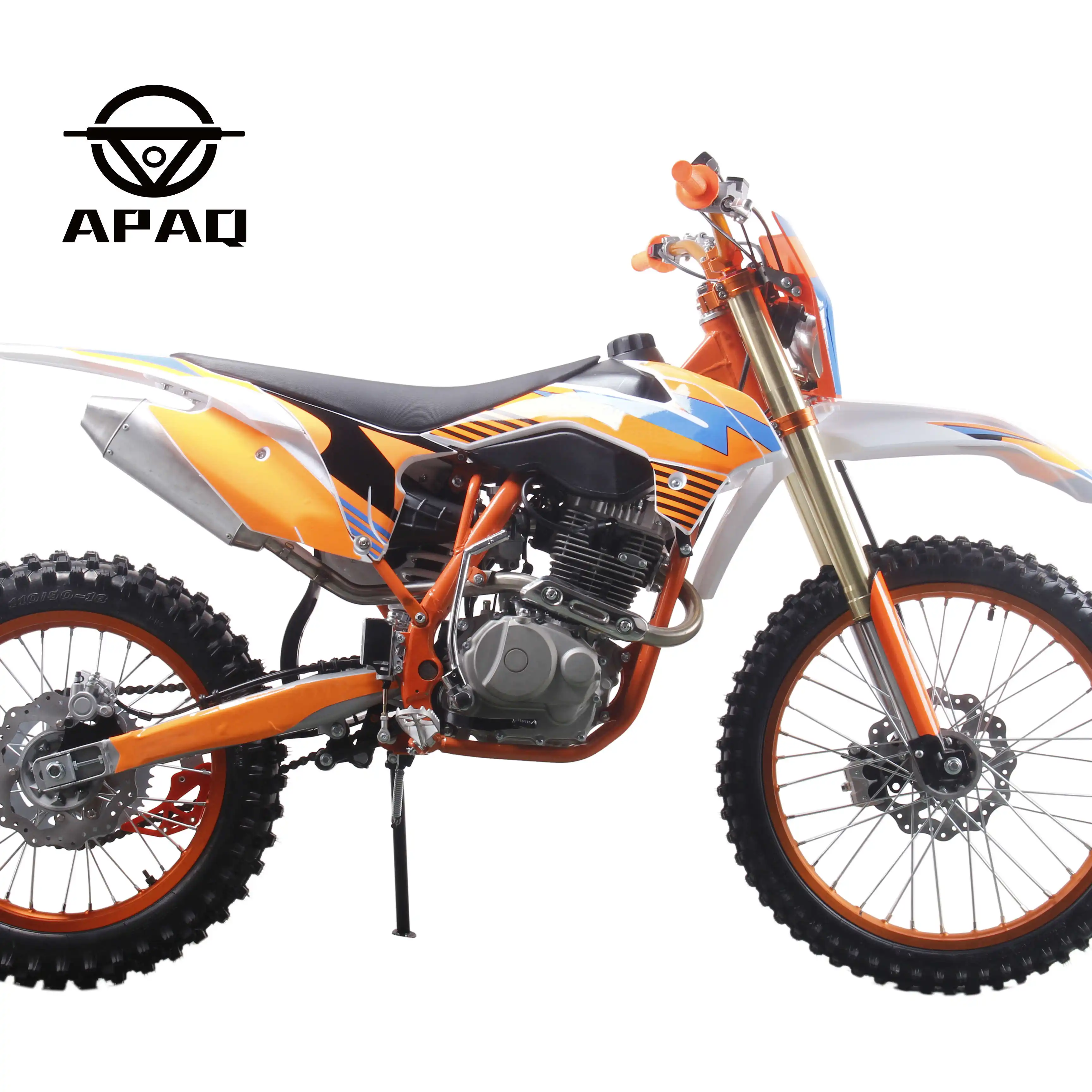 APAQ-دراجة ترابية للبالغين, دراجة نارية حجم كامل تعمل بالغاز بقوة 300 سي سي رباعي الأشواط بسرعة 4 شوط