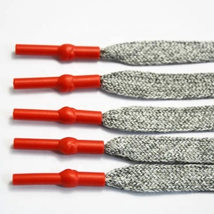Dtm Color cordón con Metal/silicona/puntas de plástico Cadena de poliéster para la ropa - Product Image 2