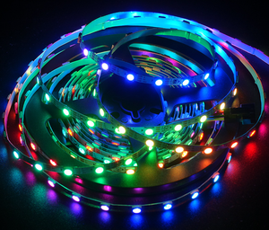 <strong>DMX</strong> Programmable DC5V <strong>Digital</strong> <strong>LED</strong> Strip WS2811 WS2812 RGB Addressable <strong>LED</strong> Strip Light Smart Pixel <strong>LED</strong> Tape Light - Product Image 2