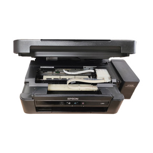 4 renk A4 boyutu mürekkep püskürtmeli yazıcı makinesi ile uyumlu Epson L360 L363 L380 L383 mürekkep tankı etiket yazıcı kullanımı için süblimasyon - Product Image 2