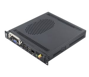 QDE Computadoras industriales avanzadas Mini PC I3/i5/i7 procesador SSD/HDD DDR3L Max.8GB HD Graphics PC de doble pantalla - Product Image 4