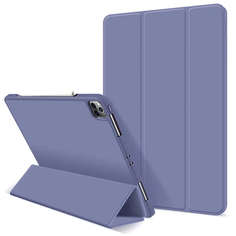 Étui en Silicone véritable souple antichoc pour tablette iPad pro, de 12.9 pouces, couverture pour le nouvel iPad 2020 /2021, 12.9