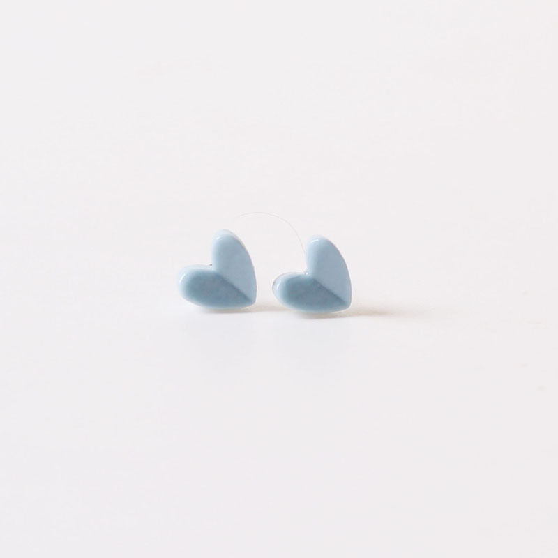 Light blue textured heart