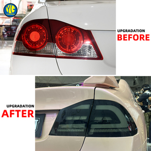 Honda Civic <span class=keywords><strong>FD</strong></span> Ciimo için kuyruk işık 2012 2013 2014 2015 arka lambası yükseltme <span class=keywords><strong>LED</strong></span> Taillamp araba aksesuarı FD2 araba parçaları arka lamba