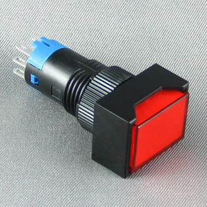 Il più popolare interruttore a pulsante con auto-reset 3A CE illuminato a pulsante quadrato momentaneo con luce - Product Image 5