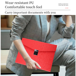 指纹储物盒便携式文件文件安全盒锁盒保险箱 - Product Image 6