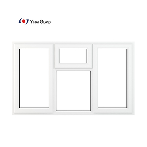 UPVC <strong>Window</strong> Vent OverSide Hung <strong>Windows</strong> Left &amp; Right <strong>Fixed</strong> <strong>PVC</strong> <strong>Window</strong> Triple Glazing Casement <strong>Windows</strong>