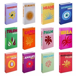 Modern English Minimalist <strong>Book</strong> Folding Simulation <strong>Book</strong> Soft Decoration Model Room Decoration Hotel Library Decoration <strong>Book</strong> - Product Image 2
