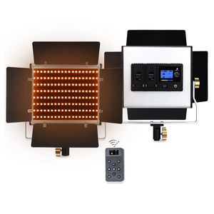 RGB LED Video işığı fotoğraf aydınlatma CRI95 3200-6500K abd/ab tak fotoğraf stüdyosu doldurma LED ışık paneli youtube için LiveStream - Product Image 1