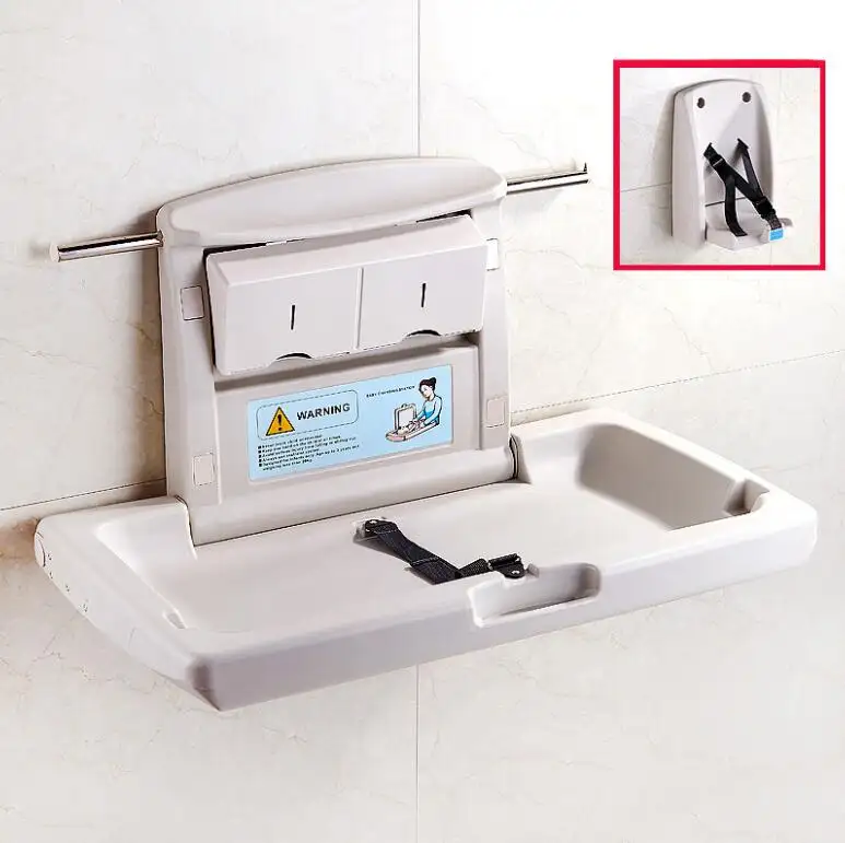 Baby changer tavolo pannolino pieghevole fasciatoio parete HDPE Baby station fasciatoio tavolo