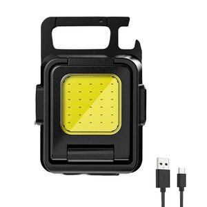 Multifunctional Keychain <strong>Light</strong> COB Dual <strong>Light</strong> <strong>Source</strong> Magnetic Outdoor Charging Emergency Flashlight Mini Portable Work <strong>Light</strong> - Product Image 5