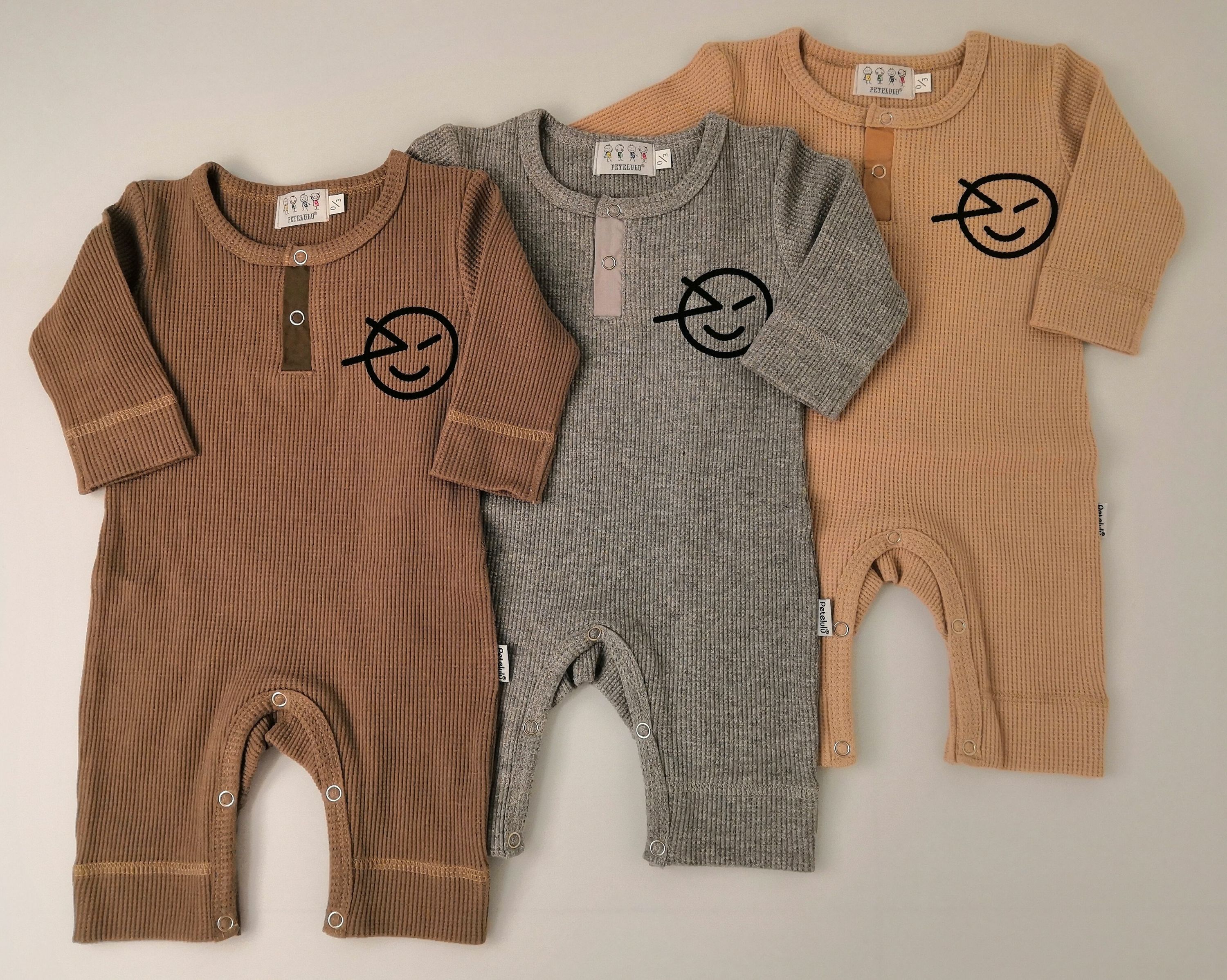 ribbed fabric type romper