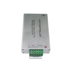 Cảm ứng RGB điều khiển công suất cao 12VDC 18A tấm nhôm 433MHz RF 6 phím cảm ứng điều khiển từ xa 5050 RGB <span class=keywords><strong>LED</strong></span> Strip điều khiển - Product Image 5