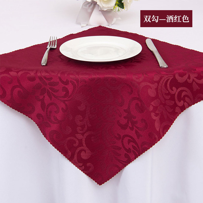 Double crochet-vin rouge