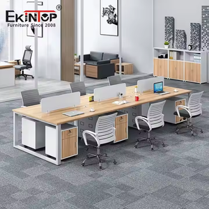 שולחן עבודה מודרני פתוח מודולרי שולחן עבודה משרד ריהוט מחיצות מנהל שולחן עבודה תא - Product Image 4