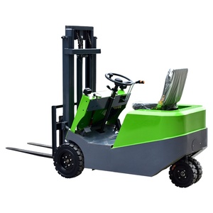 Carga y descarga precisas de contenedores portuarios en espacios estrechos 1-3 toneladas montacargas eléctrico de tres puntos - Product Image 1