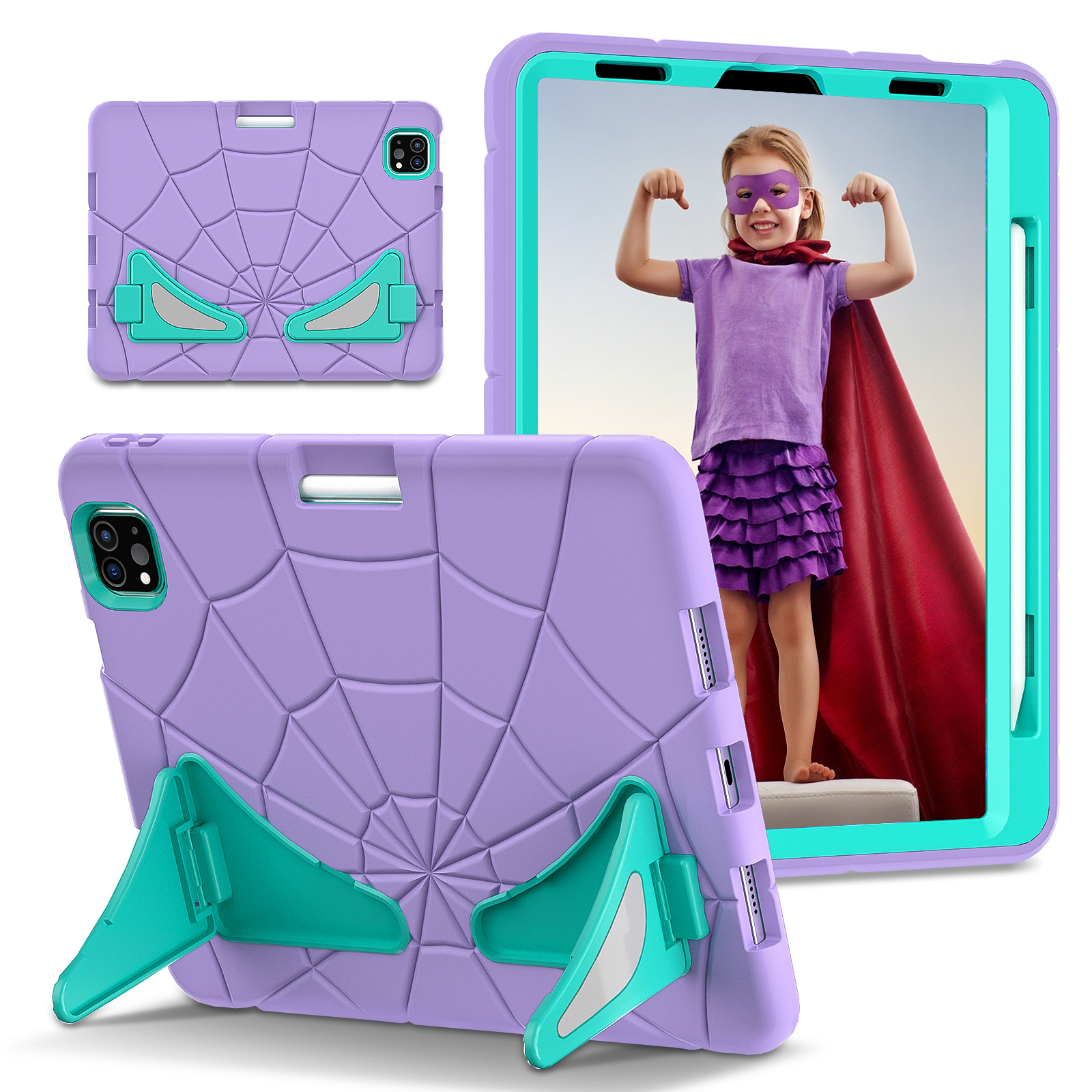 Violet + Vert Menthe