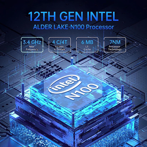 MOREFINE M9 Mini PC Intel Alderlake N150 3.7Ghz <strong>DDR</strong> 4 M.2 2280 NVME Wifi 6 4K Output Computador <strong>Desktop</strong> Mini PC <strong>Computer</strong> - Product Image 2