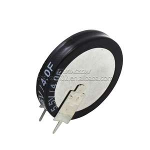 Nhà máy trực tiếp 5.5V 0.22f 0.33f 0.47f 0.68f 1F 1.5f 4F siêu Farad tụ 2.7V 2F 3.3f 4.7F 8f 10F 15F 20F 50F siêu tụ điện - Product Image 4
