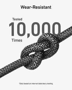 Anker สาย544 240W USB C TO USB C CABLE 6 FT สายชาร์จแบบไบโอ-braided USB C ที่ชาร์จเร็วสำหรับ MacBook Pro iPad Pro - Product Image 4