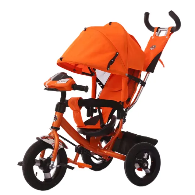 Günstiger Preis Kinderwagen 4 in 1 Push Dreirad Kinder Fahrrad Kinder Trikes Baby Dreirad