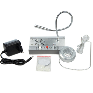 Micrófono de intercomunicación de doble vía, sistema de Walkie Talkie antiinterferencias para intercomunicador de ventana de Banco de vidrio, 2 uds., 2 uds. - Product Image 1