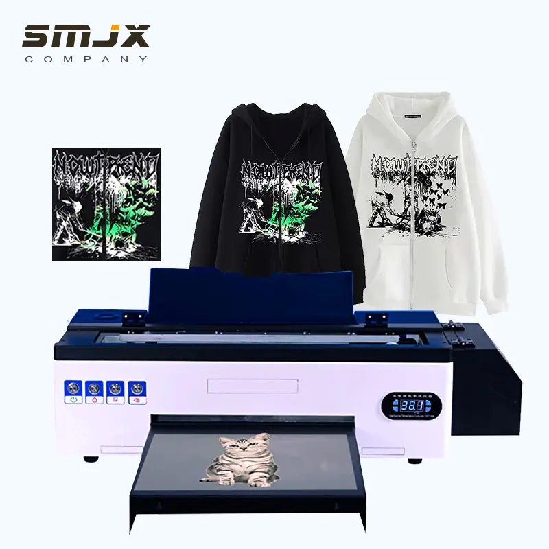 Songmao Hot A3 Dtf Printer Xp600 Printkop Hoge Snelheid Dtf Pet Film Printer Voor Kleine Bedrijven T-Shirts Afdrukken Prijs