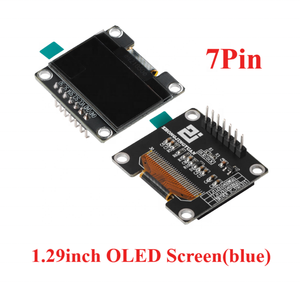 1,29 Zoll 1,29 "OLED-Anzeige modul 12864 Weiß Blau 128 X64 LCD-Bildschirm IIC SPI-Schnitts telle SSD1315 für Arduino - Product Image 5