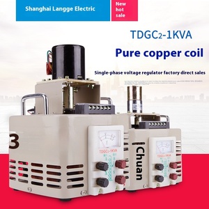 Regulador de voltaje de cobre eléctrico de potencia ajustable 0,5 K-100K Entrada monofásica Salida de 220V 0-250V para SVC - Product Image 6