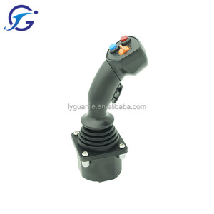 Двухосевой выходной джойстик 4-20mA с колесиком с датчиком Холла - Product Image 3