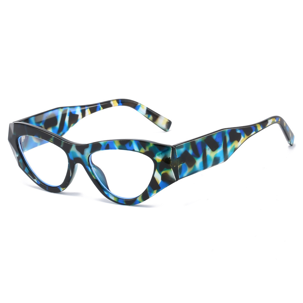 C3 blue floral frame