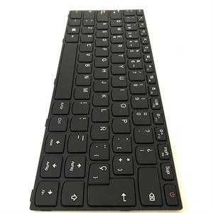 <strong>Spanish</strong> Language Laptop <strong>Keyboard</strong> for Lenovo Ideapad 110-14 110-14ISK Black Frame SP Layout With Power Button - Product Image 4
