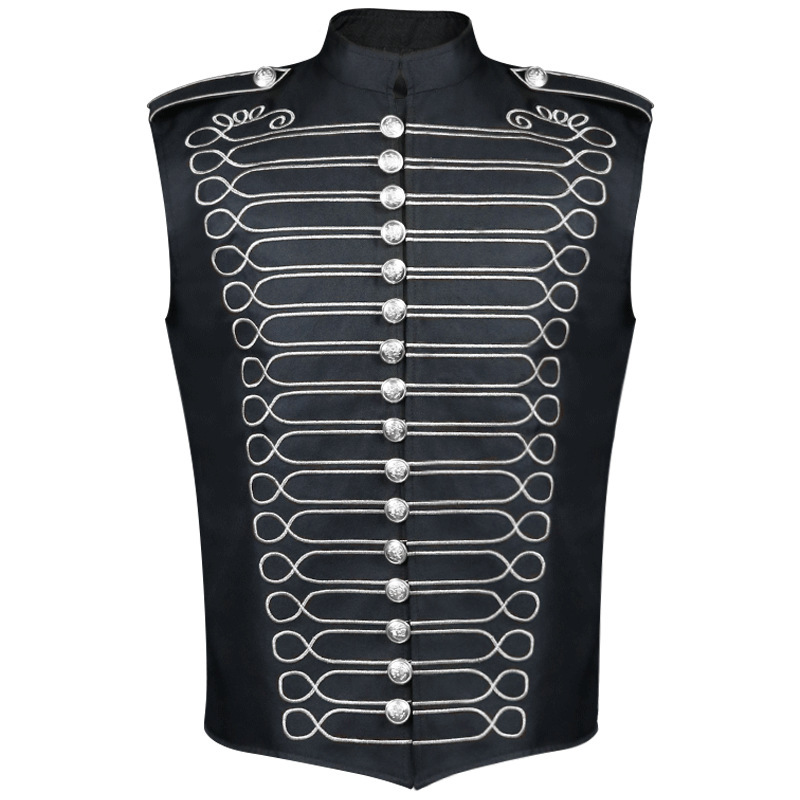 20241130 gilet de caisse claire noir argent