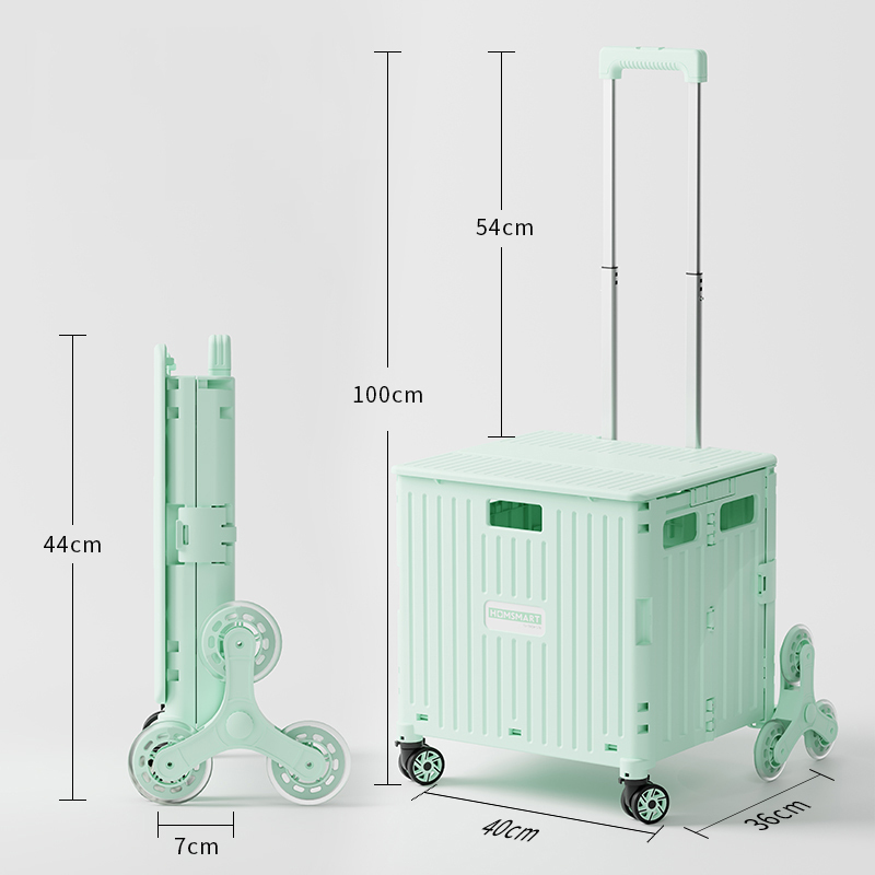 60L Green with Climbing Wheel