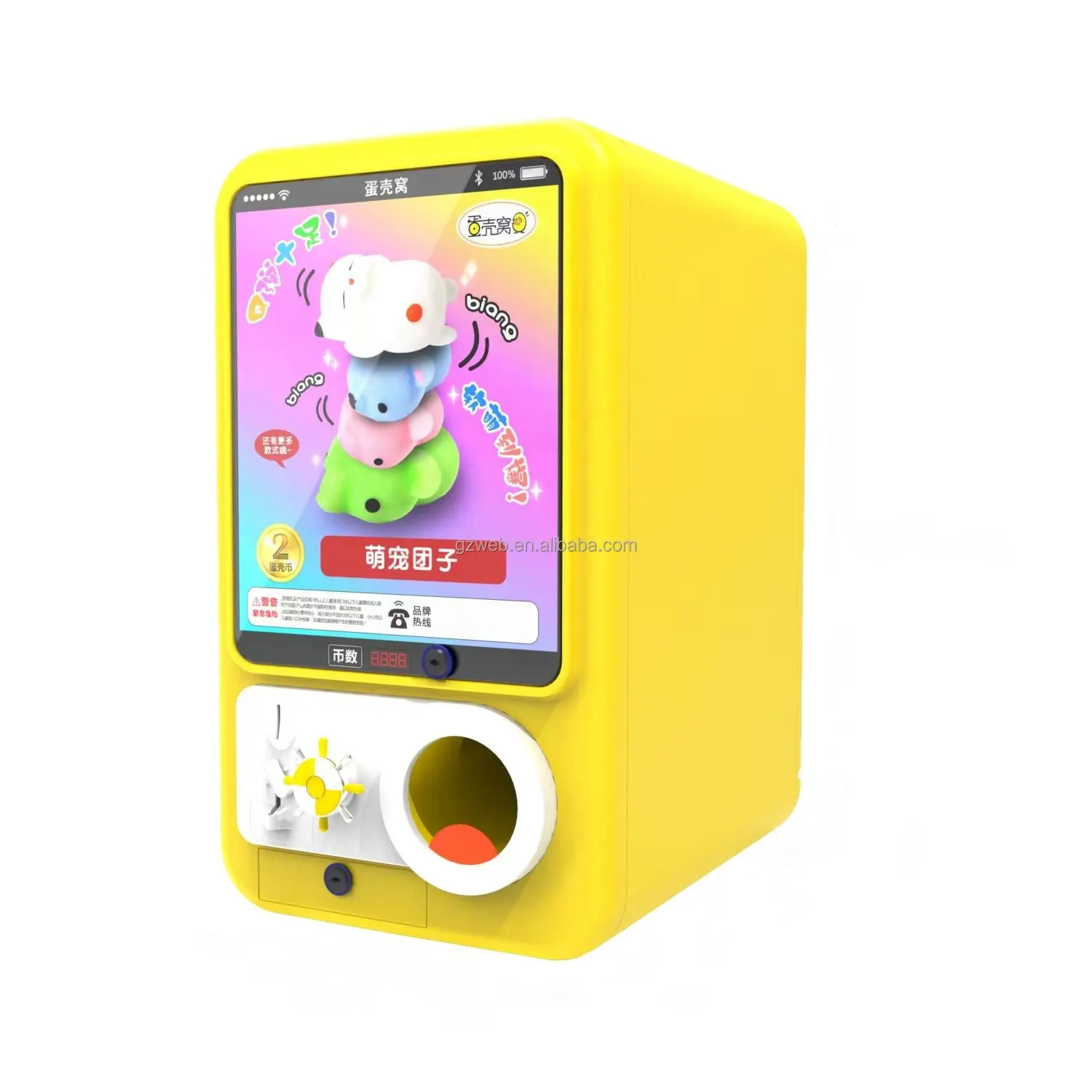 WANGERBAO Gasapon 기계 소스 제조업체 맞춤형 캡슐 장난감 자판기 미니 볼 가챠 기계 가샤폰 자판기